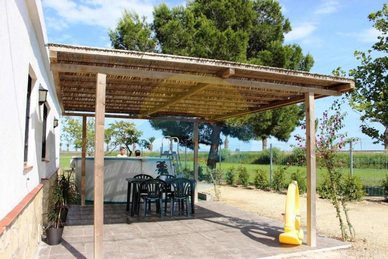 Quet - Casa Rural Con Piscina Privada En El Delta Del Ebro - Deltavacaciones Deltebre Exterior foto