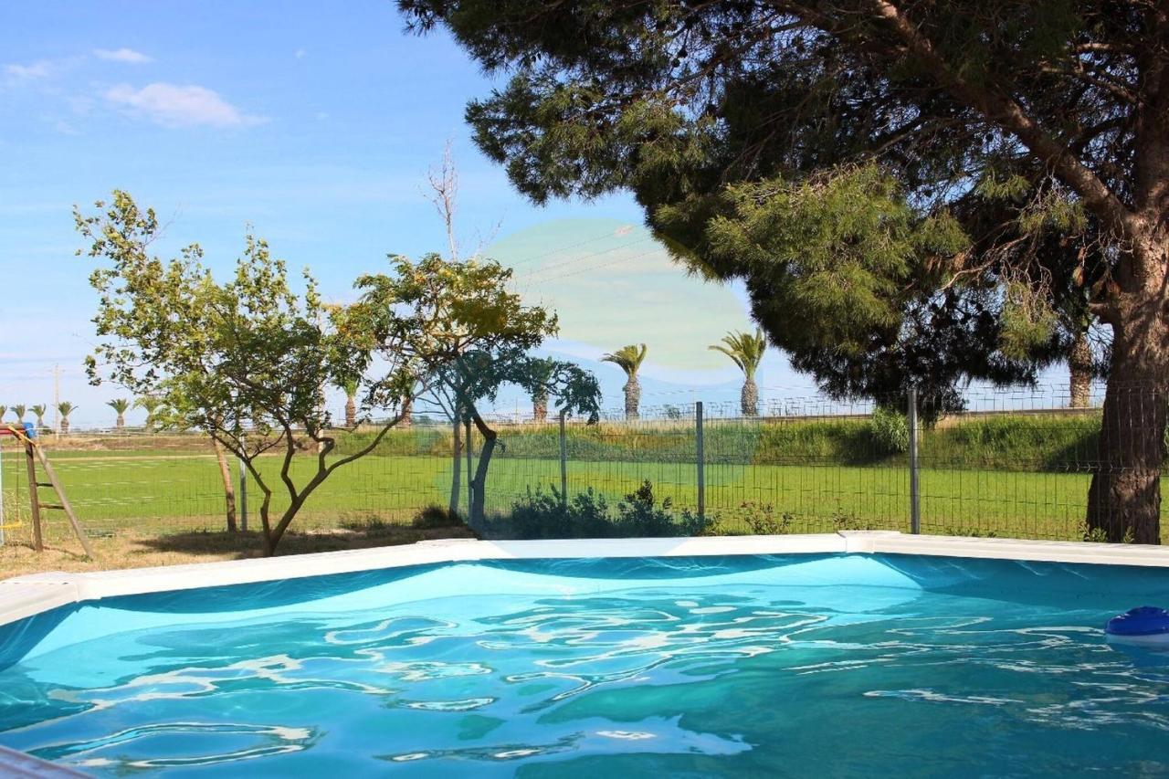 Quet - Casa Rural Con Piscina Privada En El Delta Del Ebro - Deltavacaciones Deltebre Exterior foto